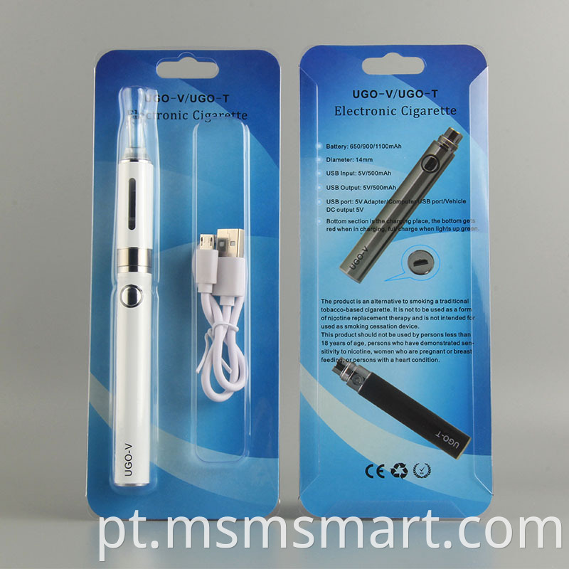 Fornecedor chinês 900mah MT3 atomizador kit inicial de cigarro eletrônico mini e kit vaporizador